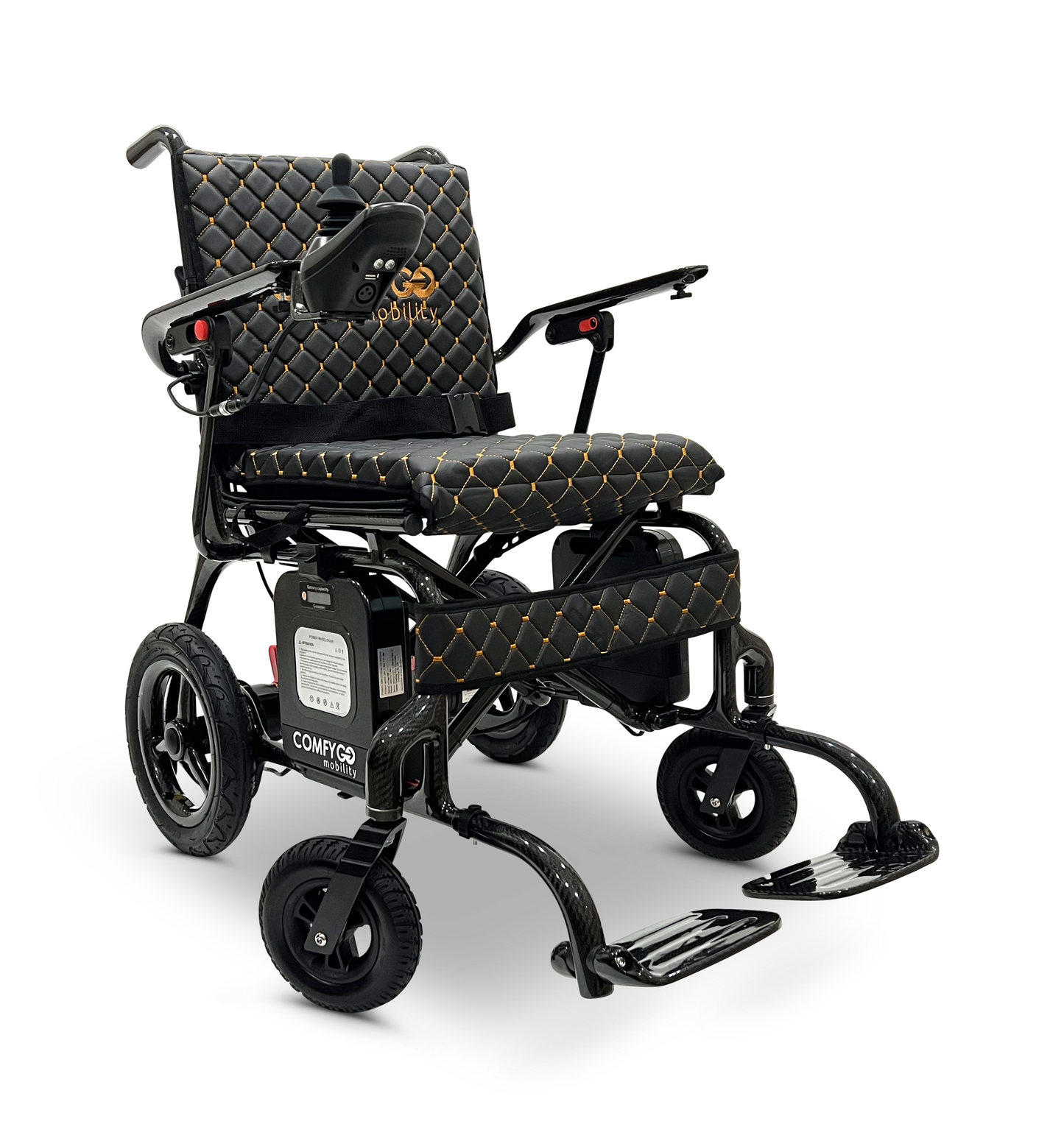 Phoenix Carbon Fiber Electric Wheelchair Black
