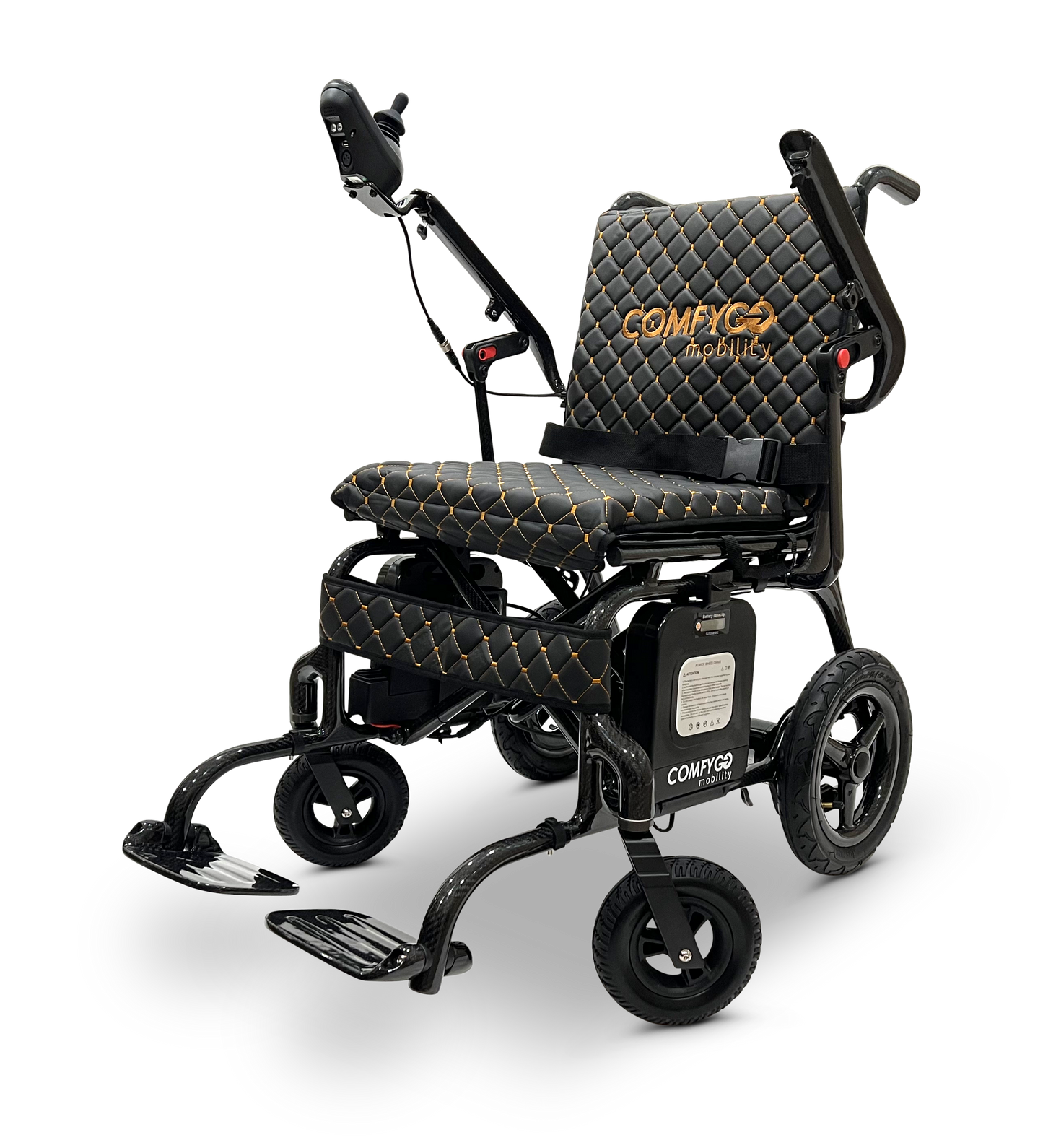 Phoenix Carbon Fiber Electric Wheelchair Black