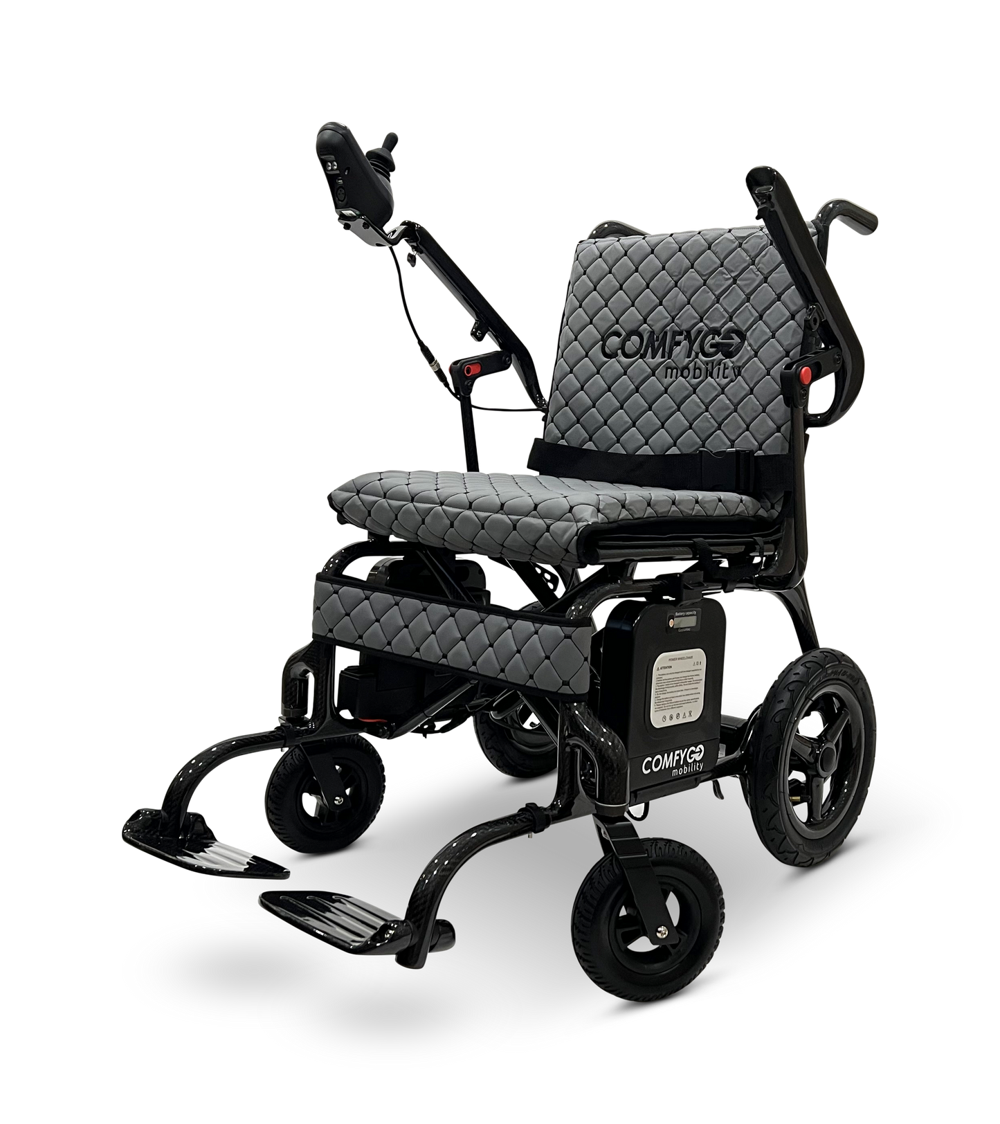 Phoenix Carbon Fiber Electric Wheelchair Gray