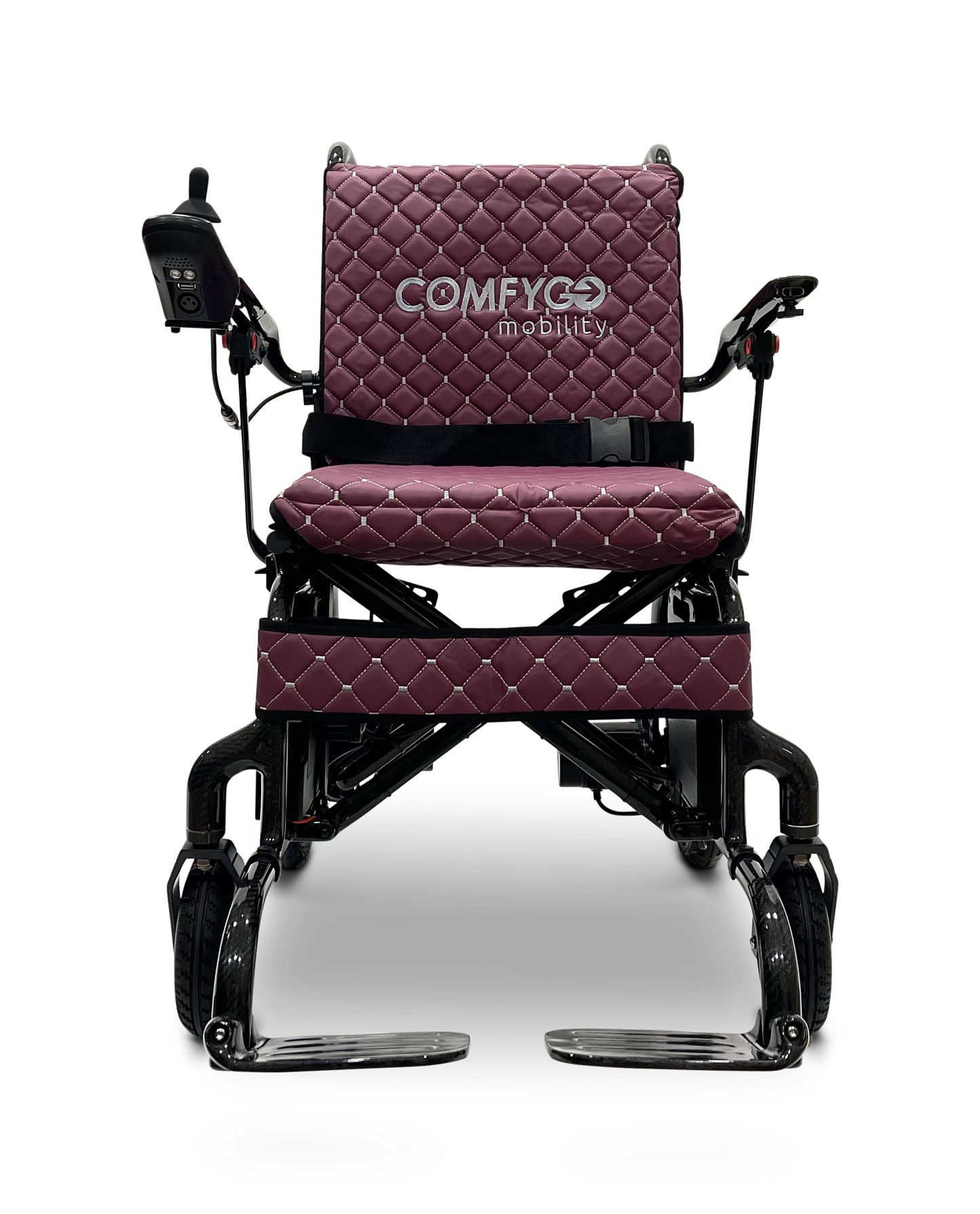Phoenix Carbon Fiber Electric Wheelchair Purple