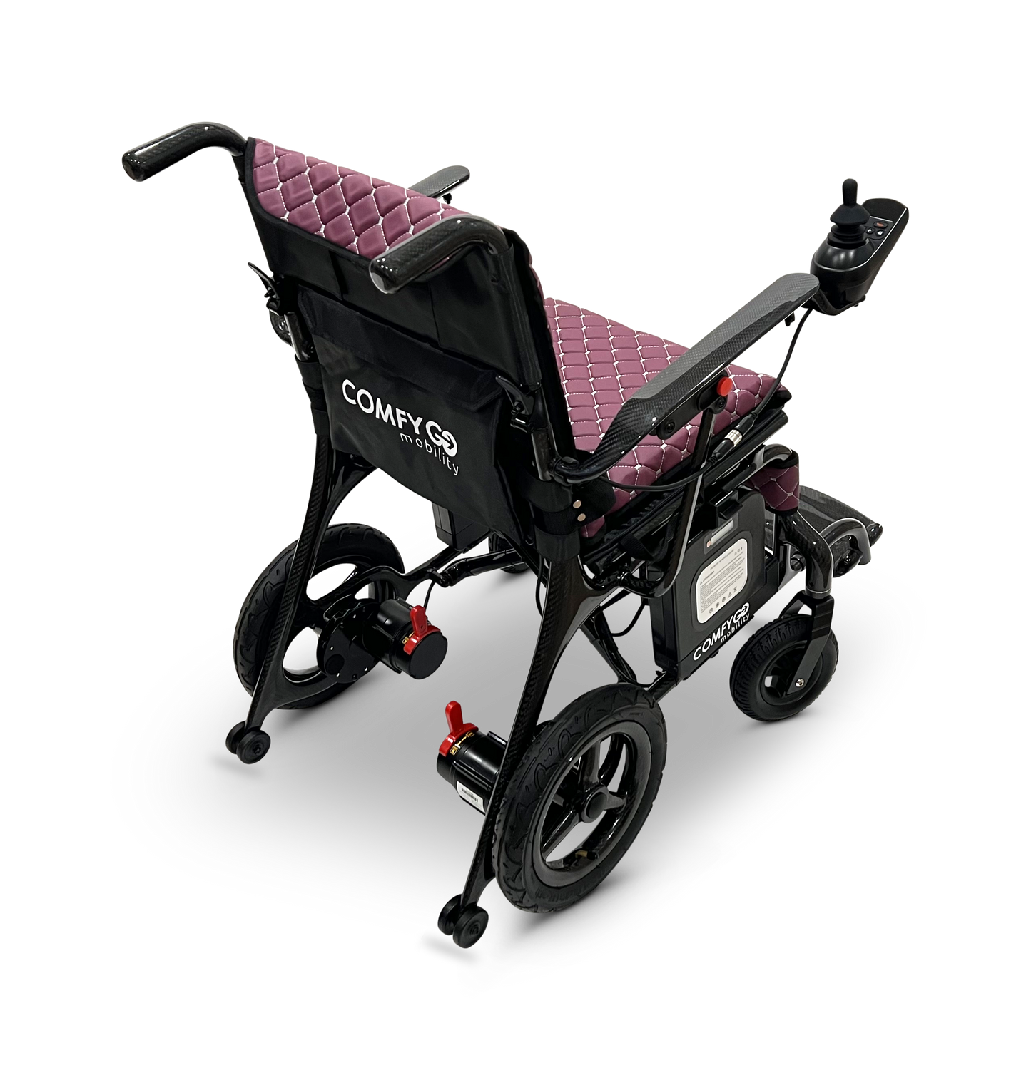 Phoenix Carbon Fiber Electric Wheelchair Purple