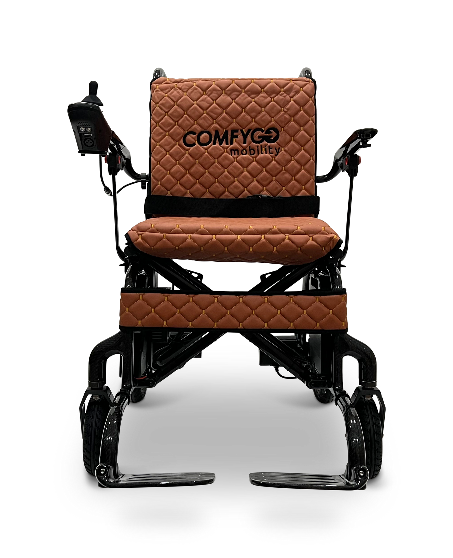Phoenix Carbon Fiber Electric Wheelchair Red