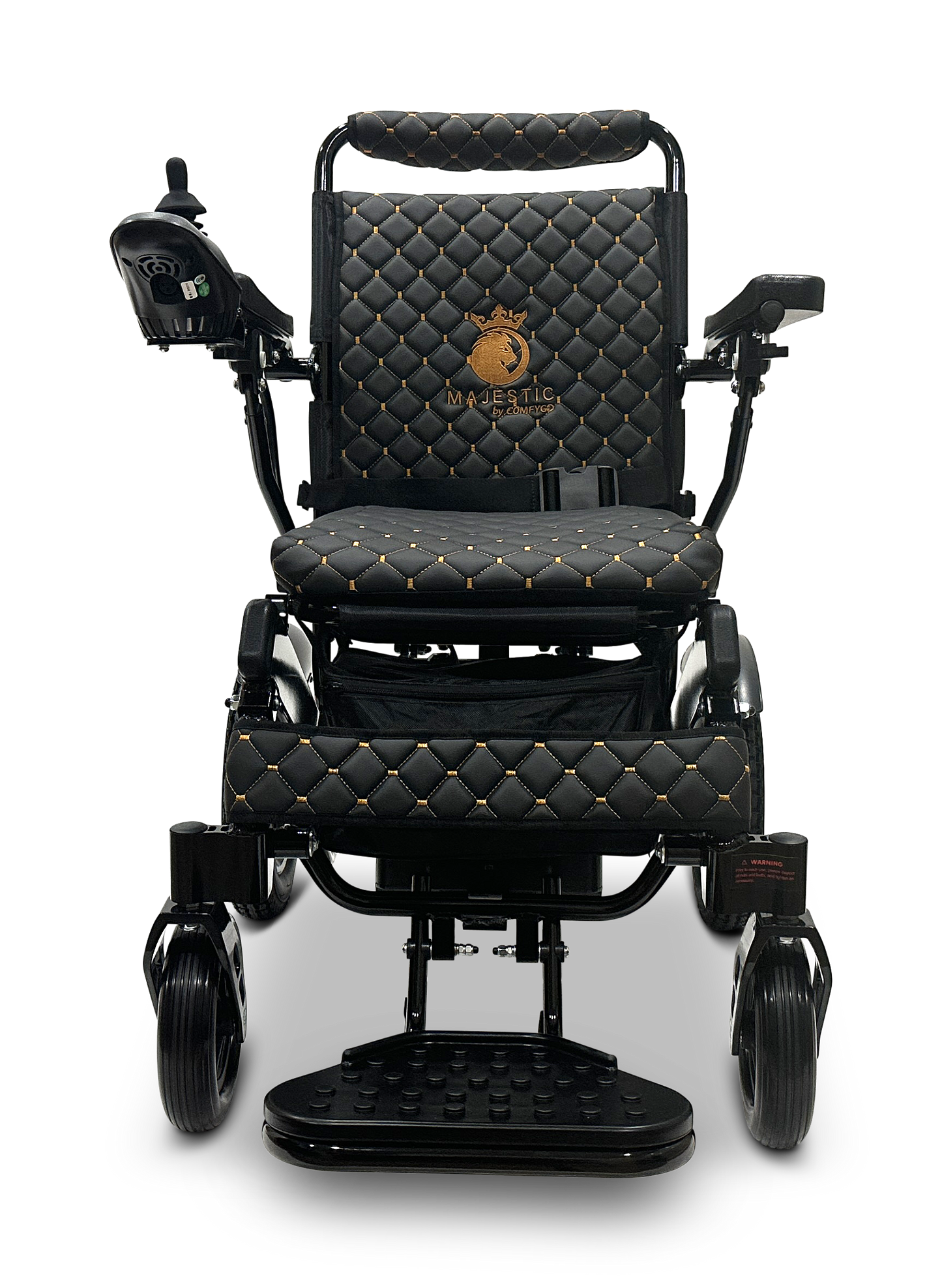 MAJESTIC IQ-8000 Remote Controlled Lightweight Electric Wheelchair Black Black
