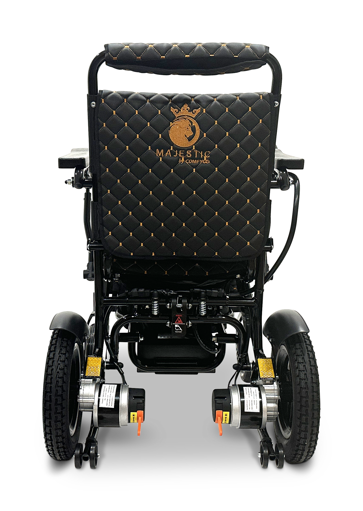 MAJESTIC IQ-8000 Remote Controlled Lightweight Electric Wheelchair Black Black