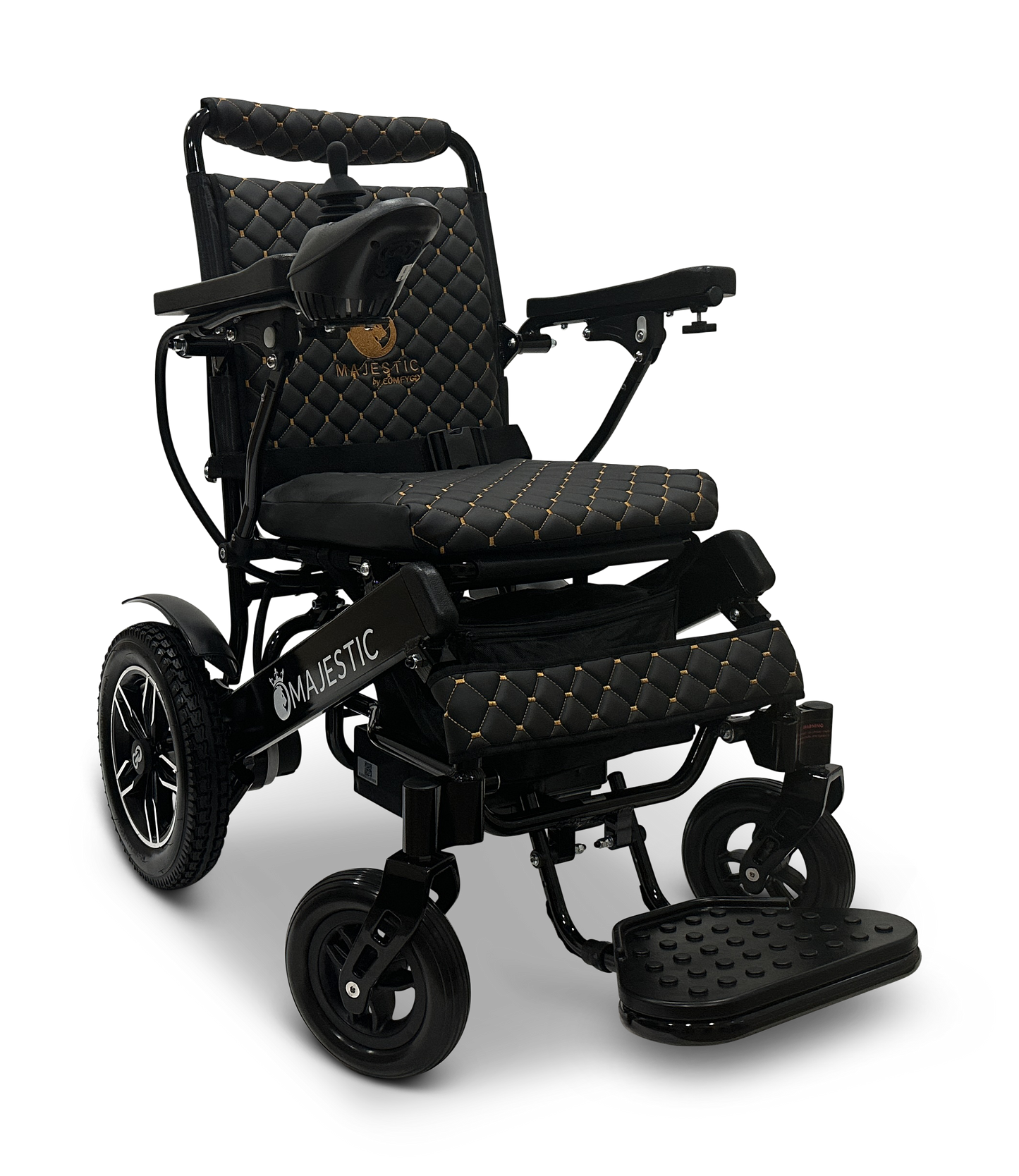 MAJESTIC IQ-8000 Remote Controlled Lightweight Electric Wheelchair Black Black