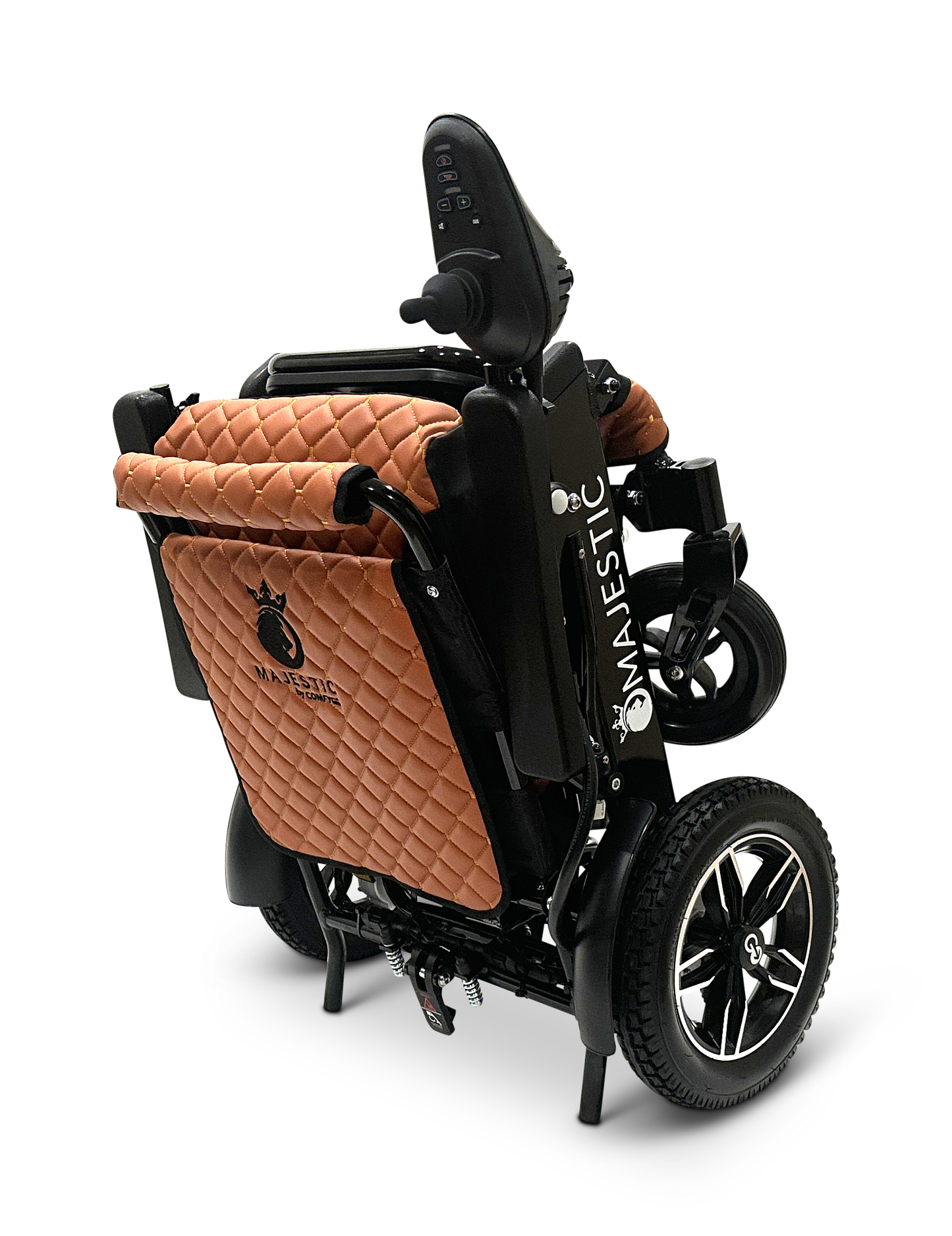 MAJESTIC IQ-8000 Remote Controlled Lightweight Electric Wheelchair Black Taba