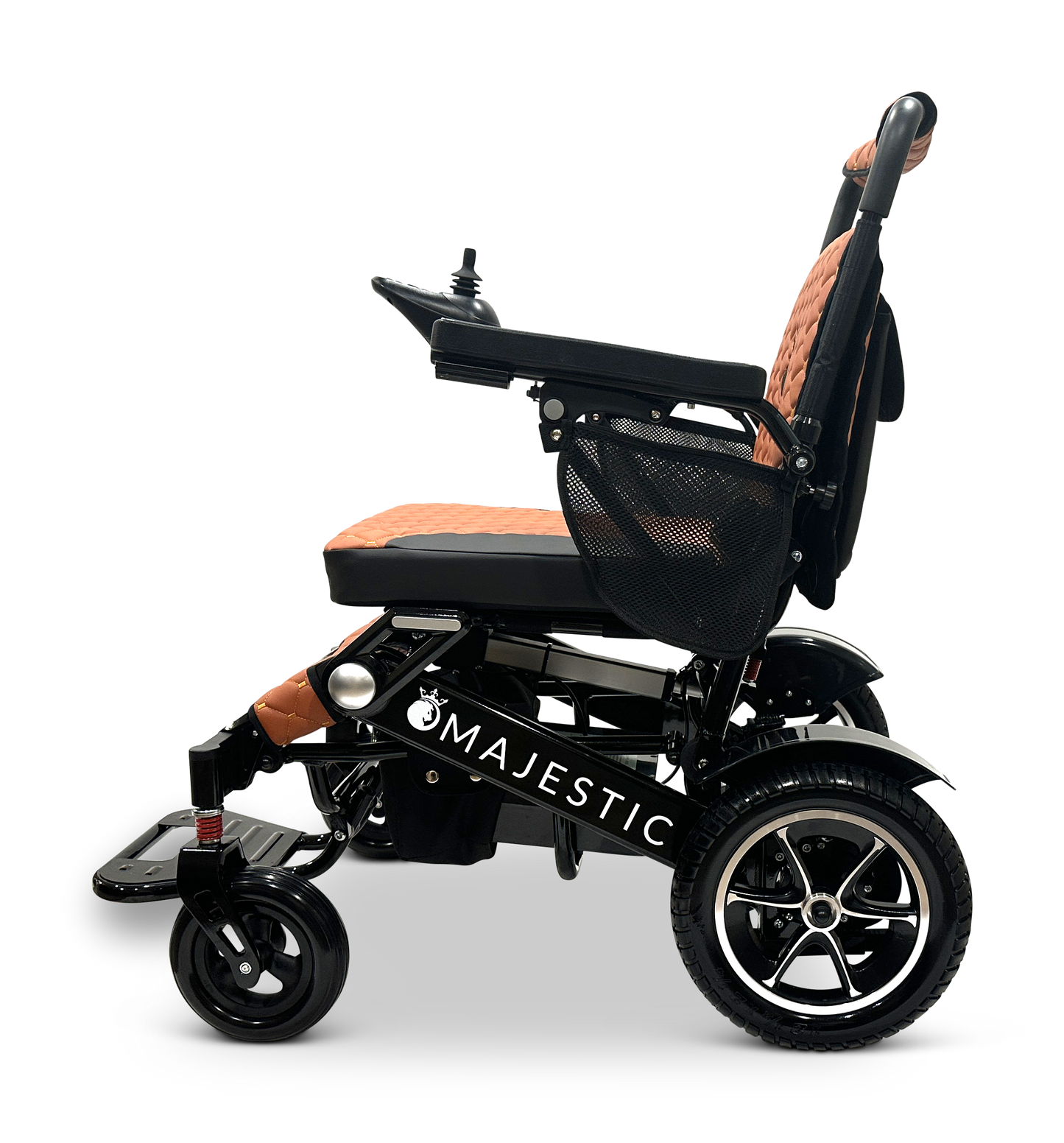 MAJESTIC IQ-7000 Auto Folding Remote Controlled Electric Wheelchair Black Taba