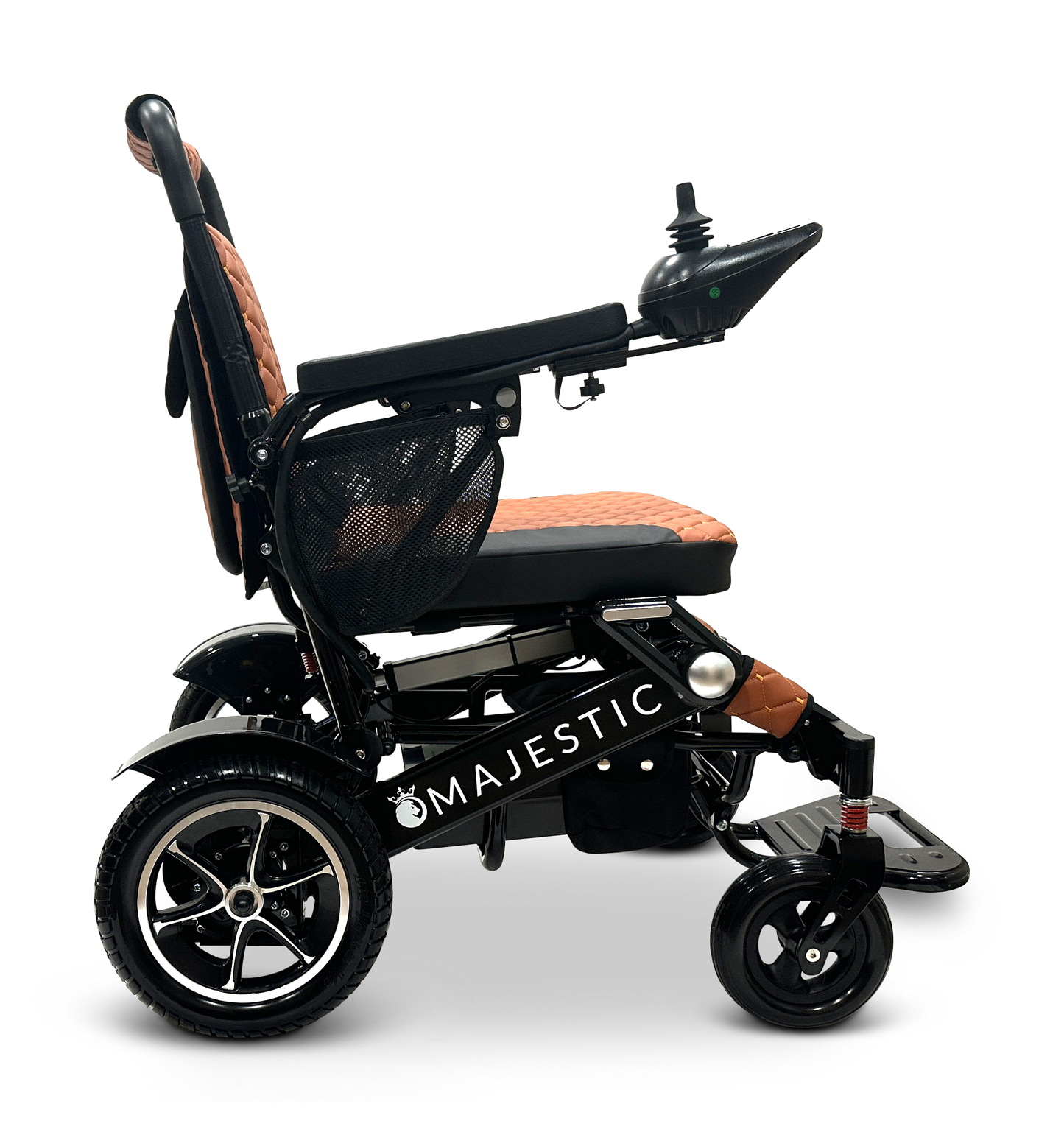MAJESTIC IQ-7000 Auto Folding Remote Controlled Electric Wheelchair Black Taba