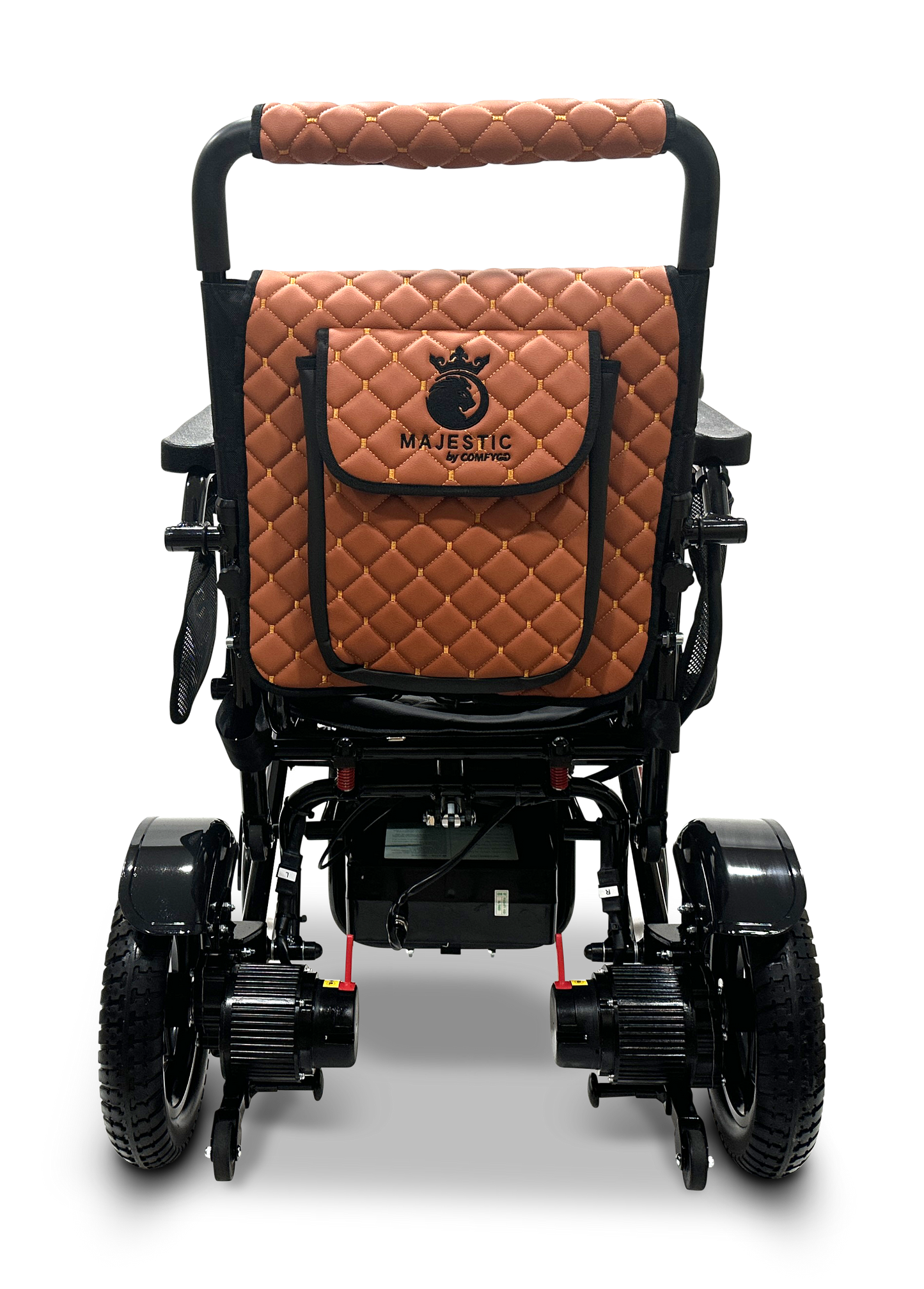 MAJESTIC IQ-7000 Auto Folding Remote Controlled Electric Wheelchair Black Taba