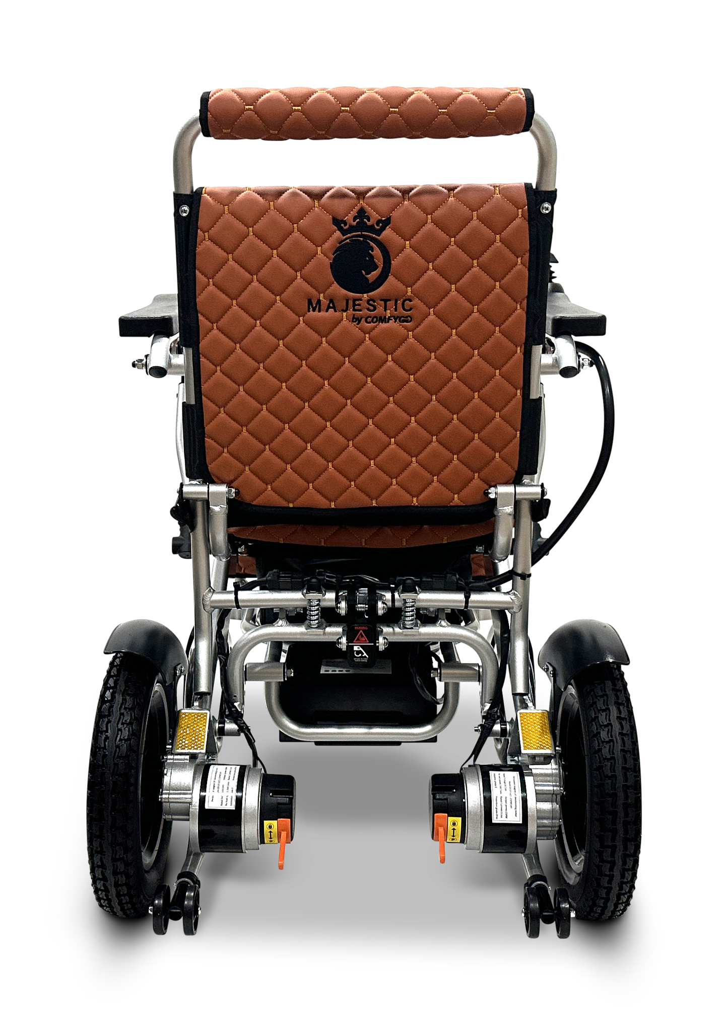 MAJESTIC IQ-8000 Remote Controlled Lightweight Electric Wheelchair Silver Taba