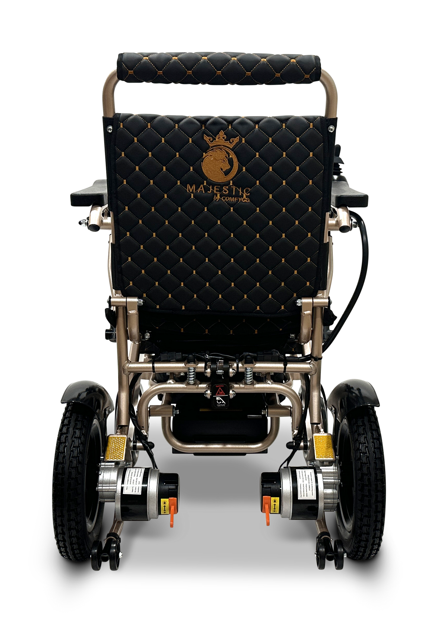 MAJESTIC IQ-8000 Remote Controlled Lightweight Electric Wheelchair Bronze Black