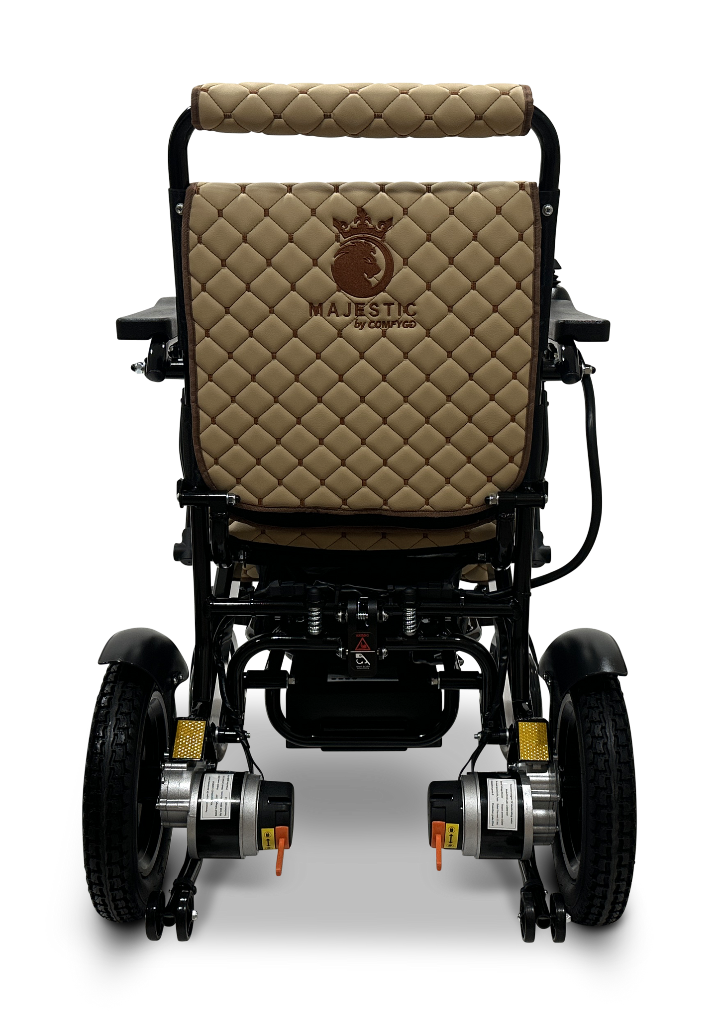 MAJESTIC IQ-8000 Remote Controlled Lightweight Electric Wheelchair Black Coffee