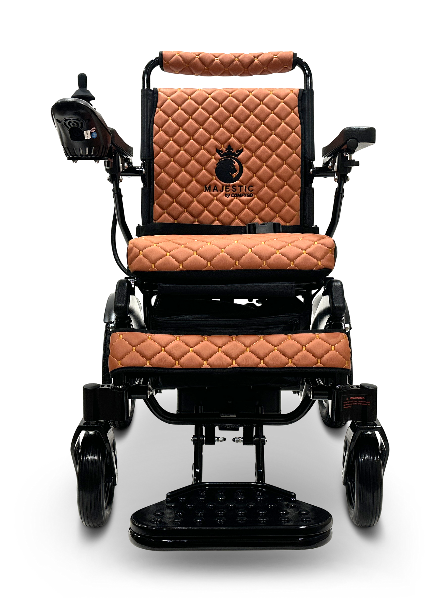MAJESTIC IQ-8000 Remote Controlled Lightweight Electric Wheelchair Black Taba