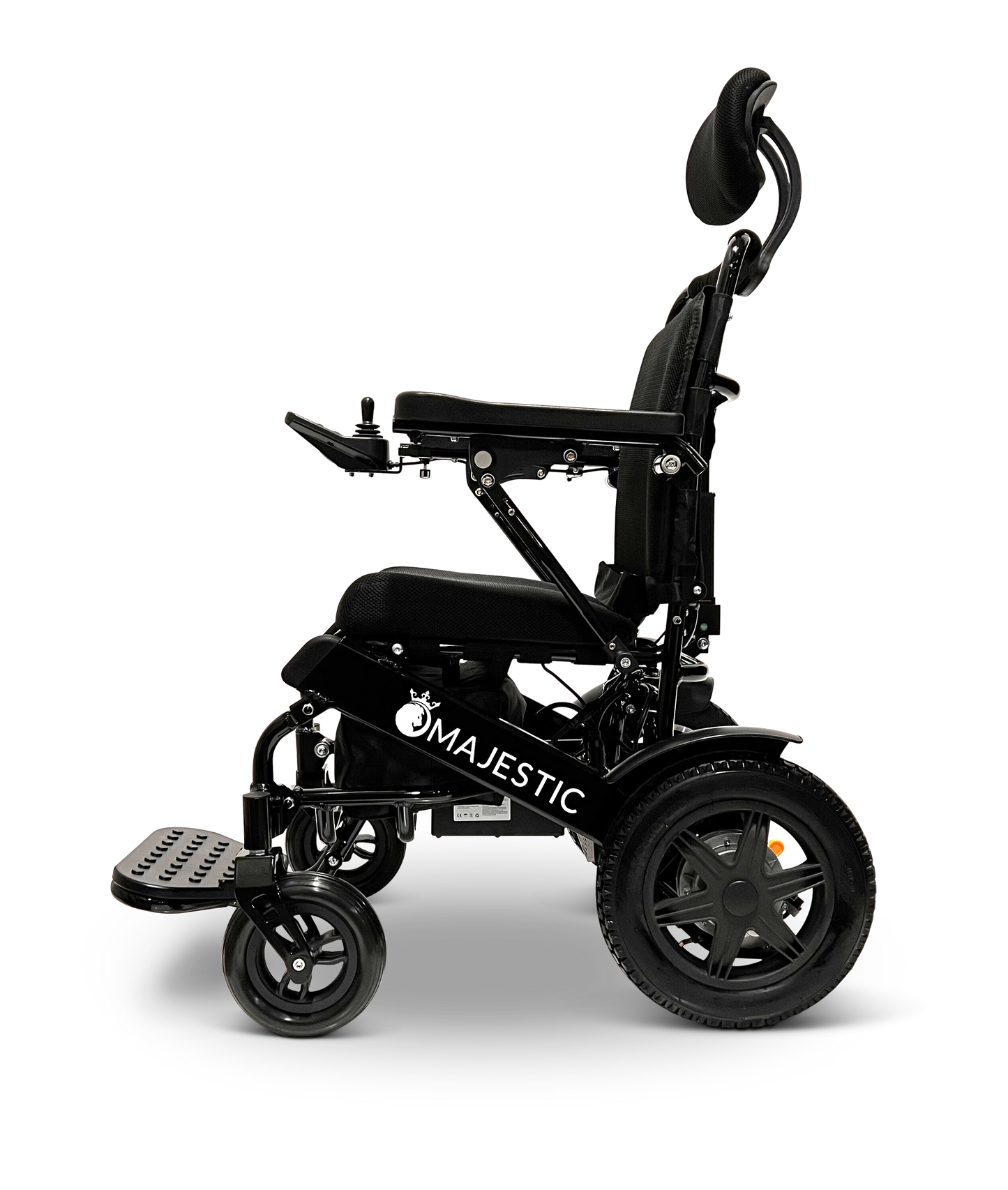 MAJESTIC IQ-9000 Auto Recline Remote Controlled Electric Wheelchair Black Standard