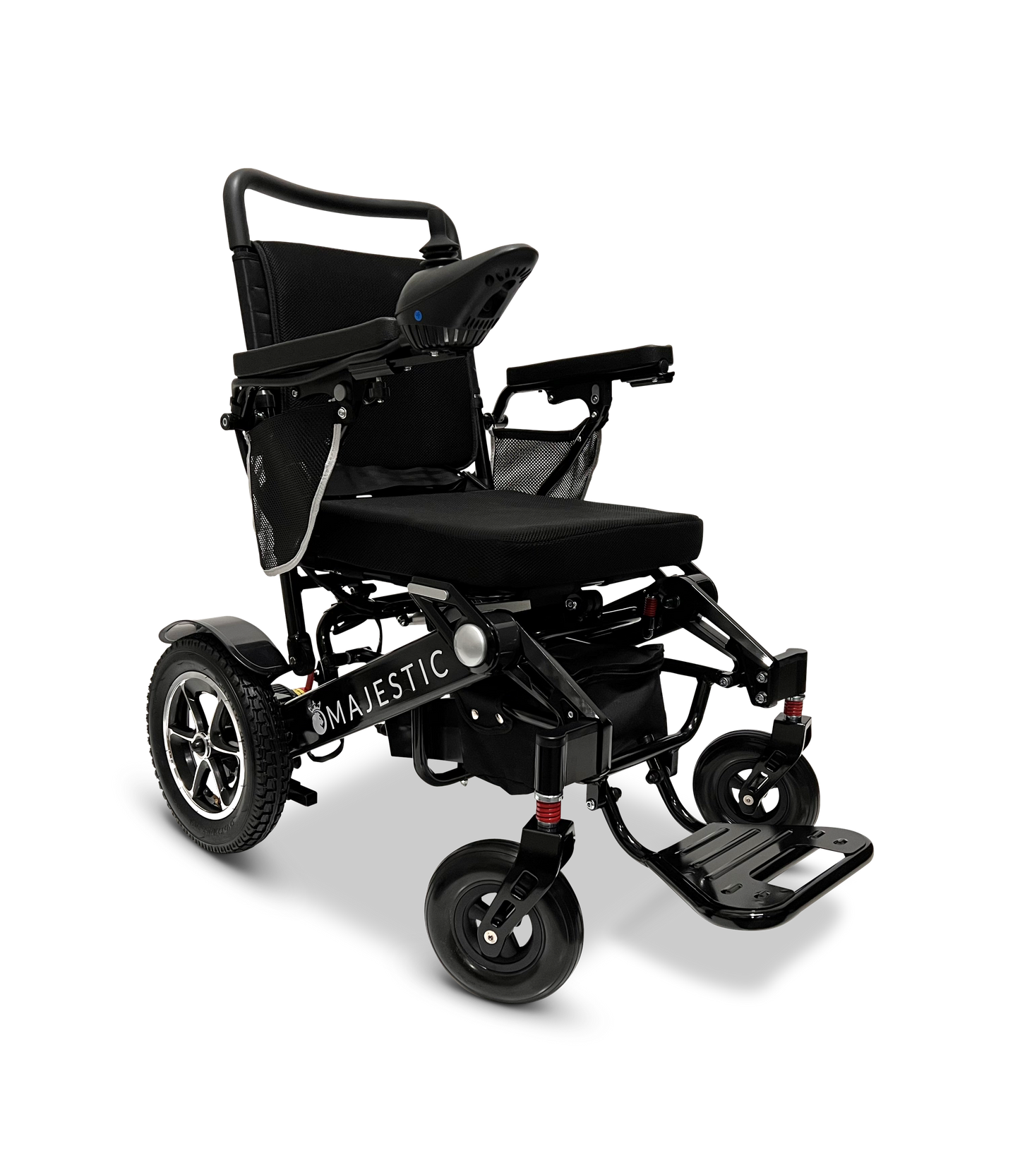 MAJESTIC IQ-7000 Auto Folding Remote Controlled Electric Wheelchair Black Standard