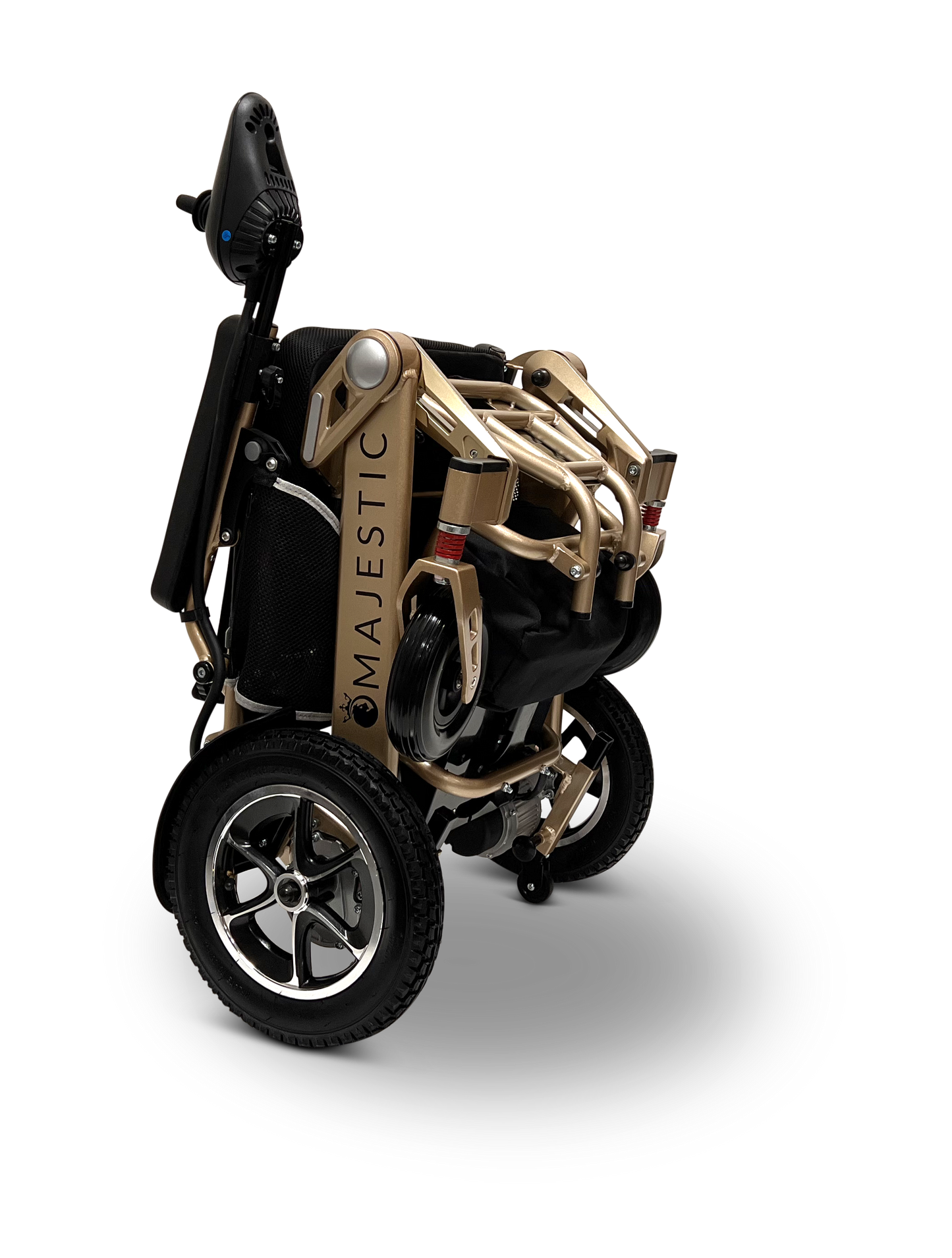 MAJESTIC IQ-7000 Auto Folding Remote Controlled Electric Wheelchair Bronze Standard