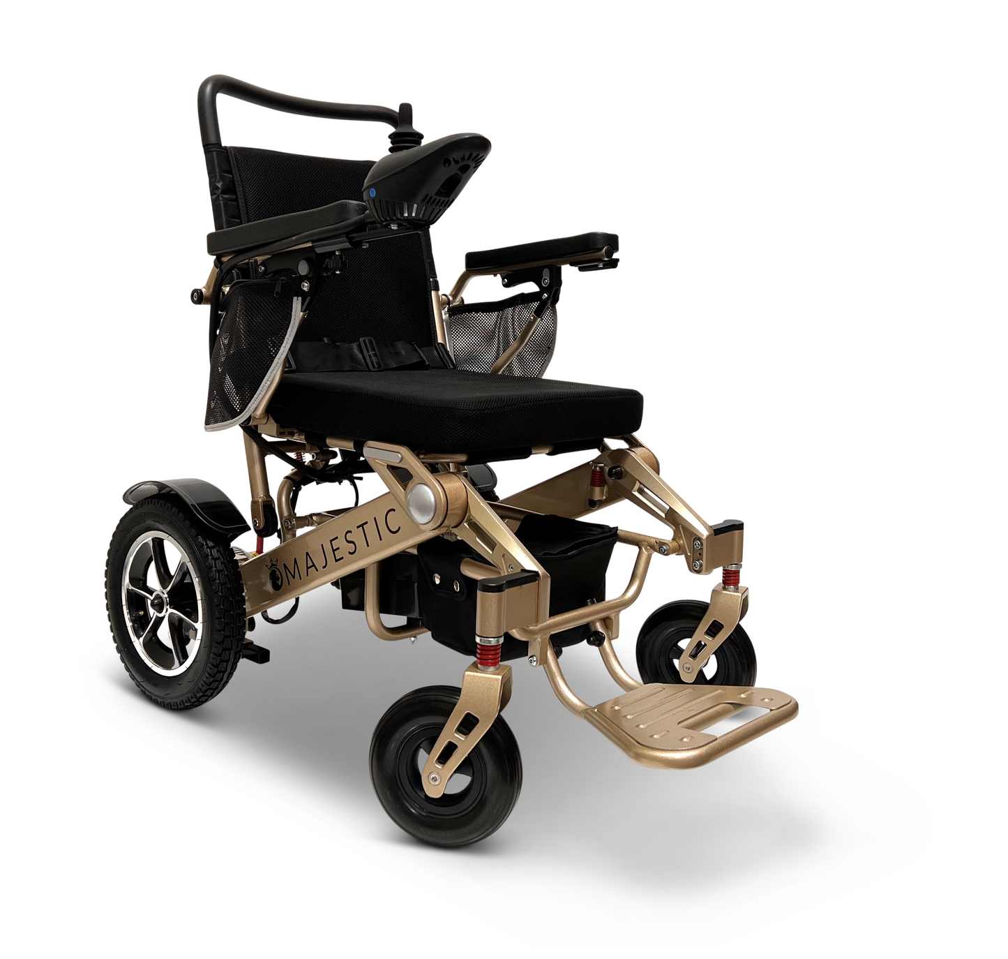 MAJESTIC IQ-7000 Auto Folding Remote Controlled Electric Wheelchair Bronze Standard