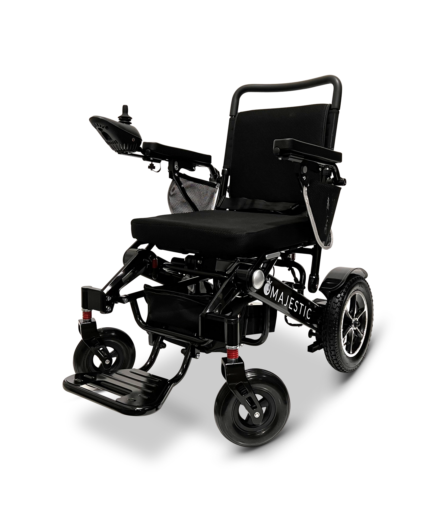 MAJESTIC IQ-7000 Auto Folding Remote Controlled Electric Wheelchair Black Standard