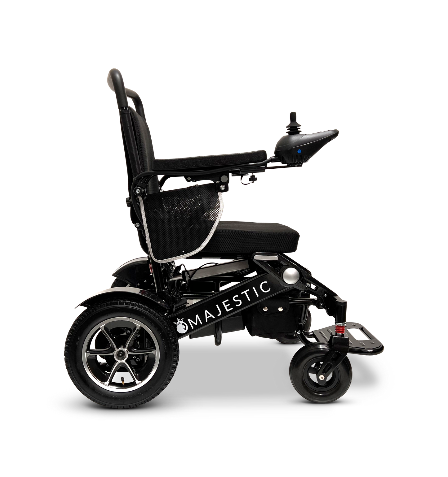 MAJESTIC IQ-7000 Auto Folding Remote Controlled Electric Wheelchair Black Standard