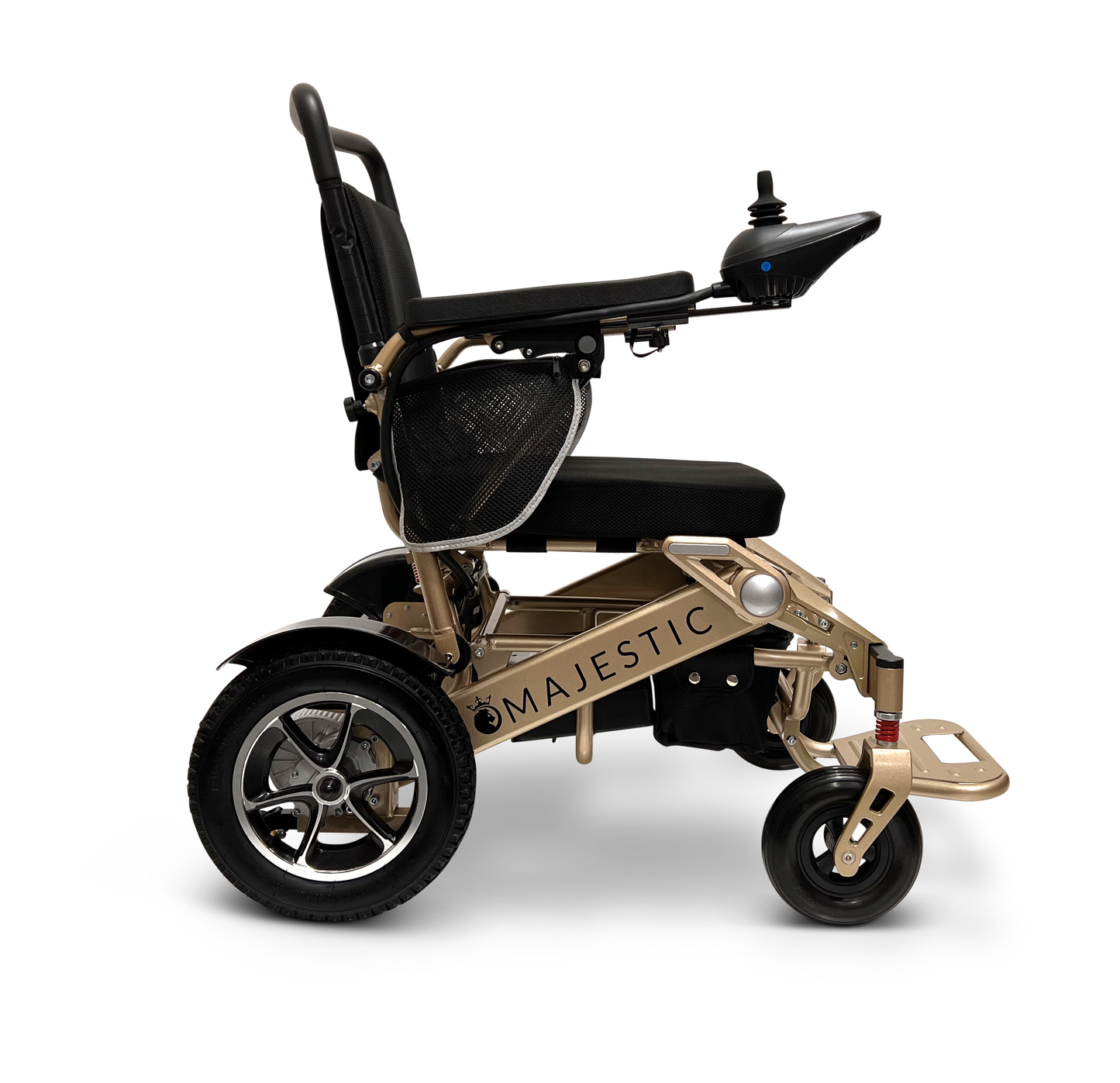 MAJESTIC IQ-7000 Auto Folding Remote Controlled Electric Wheelchair Bronze Standard