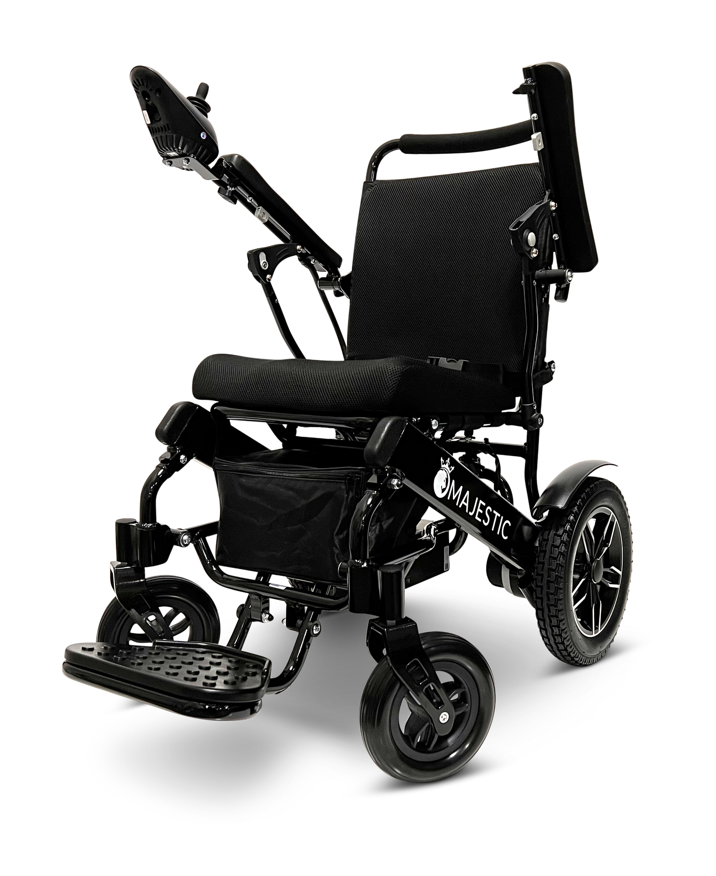 MAJESTIC IQ-8000 Remote Controlled Lightweight Electric Wheelchair Black Standard