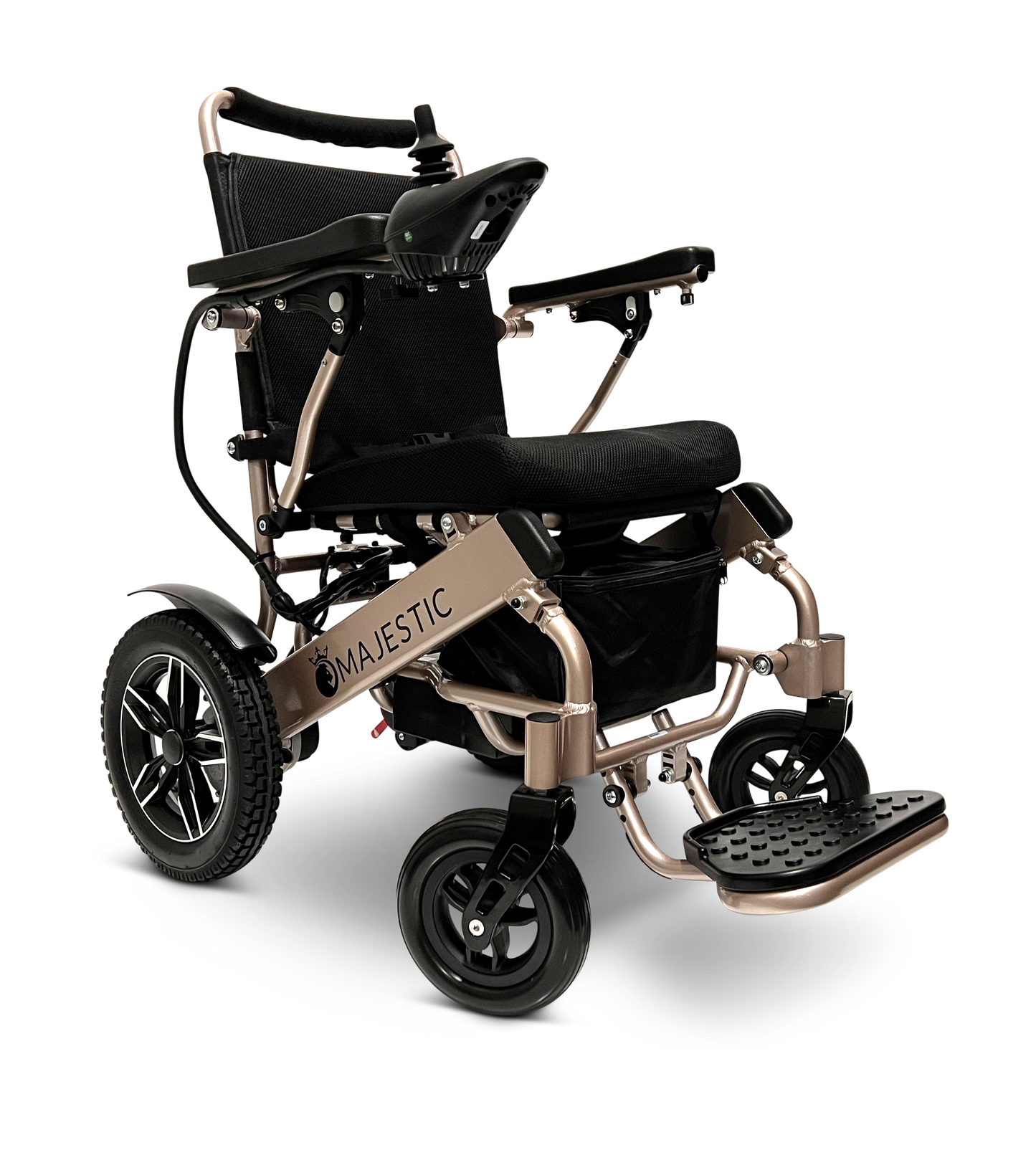 MAJESTIC IQ-8000 Remote Controlled Lightweight Electric Wheelchair Bronze Standard