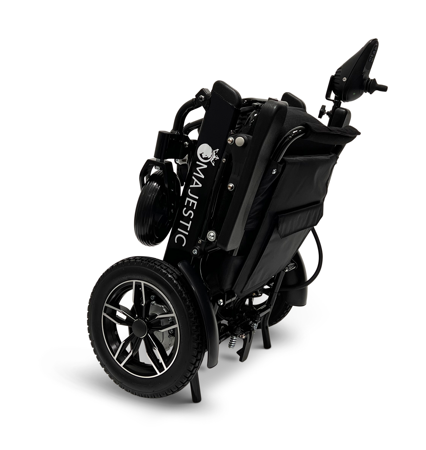MAJESTIC IQ-8000 Remote Controlled Lightweight Electric Wheelchair Black Standard