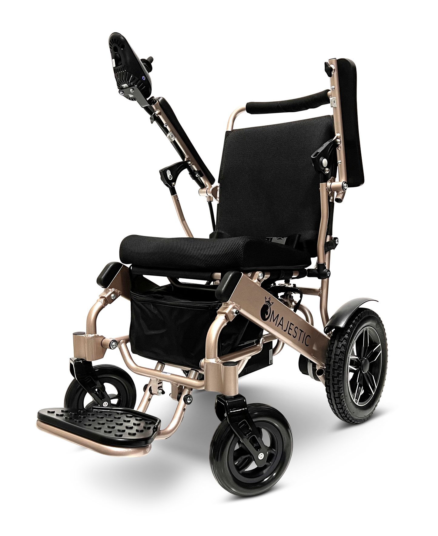 MAJESTIC IQ-8000 Remote Controlled Lightweight Electric Wheelchair Bronze Standard