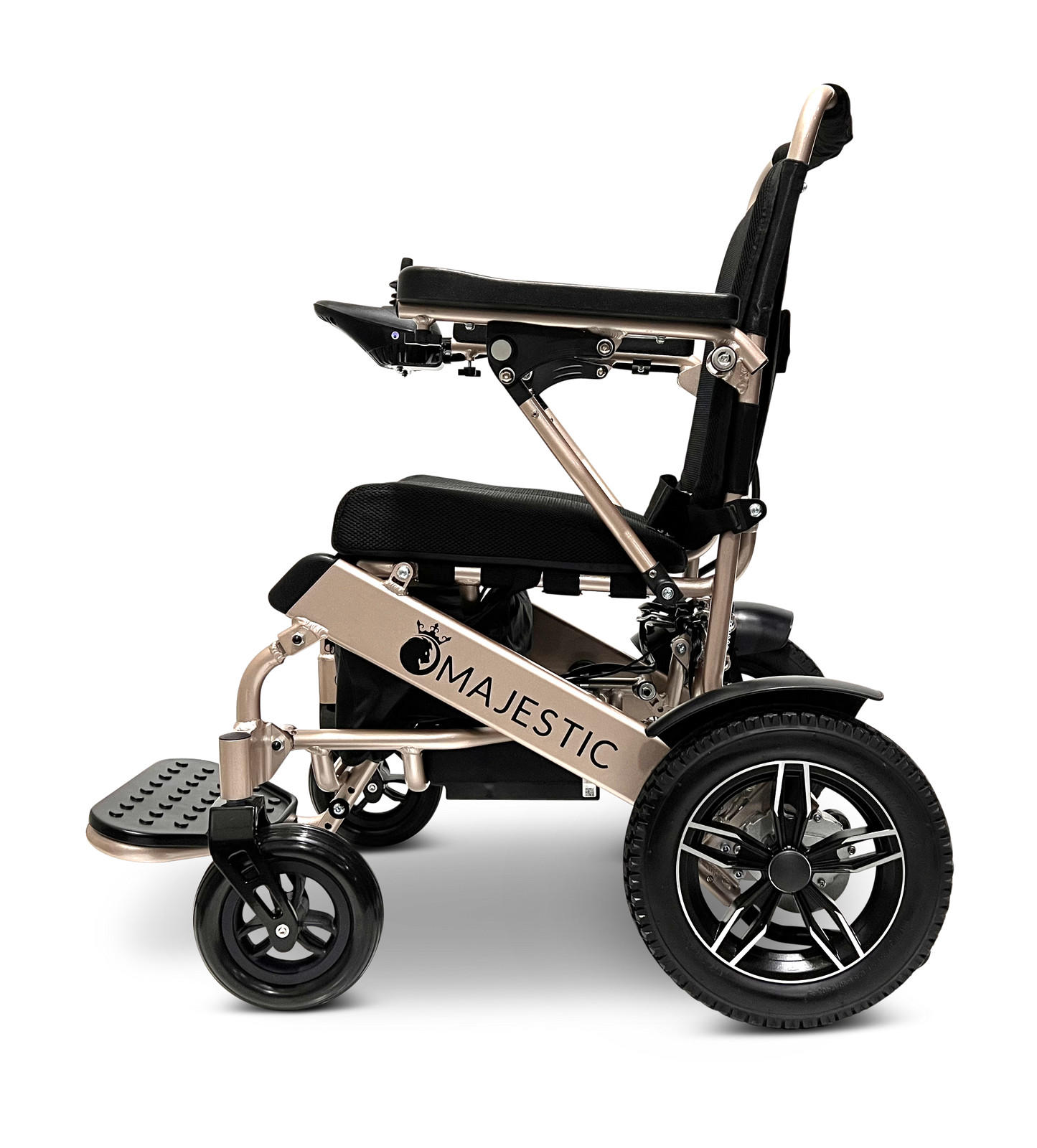 MAJESTIC IQ-8000 Remote Controlled Lightweight Electric Wheelchair Bronze Standard