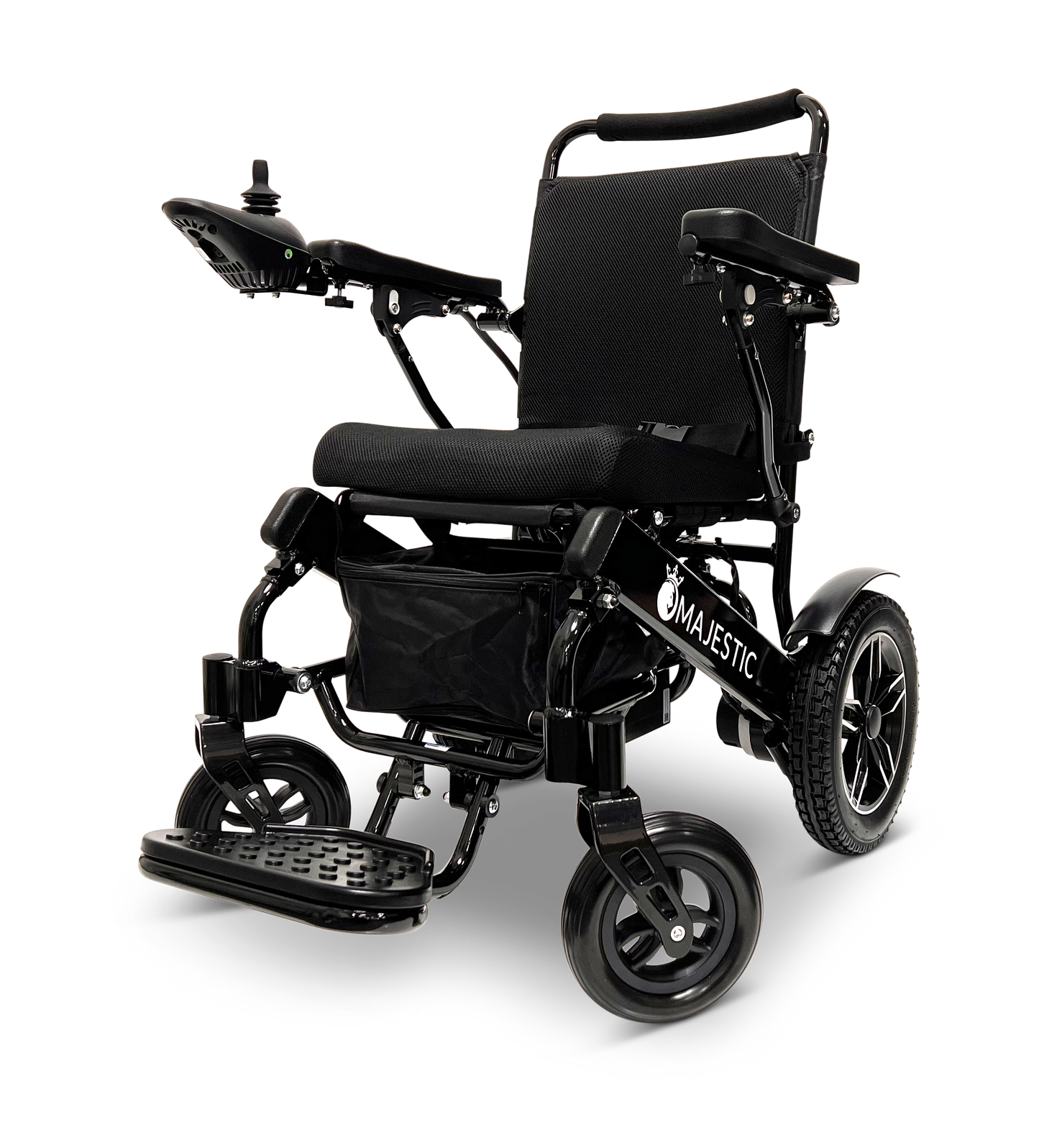 MAJESTIC IQ-8000 Remote Controlled Lightweight Electric Wheelchair Black Standard