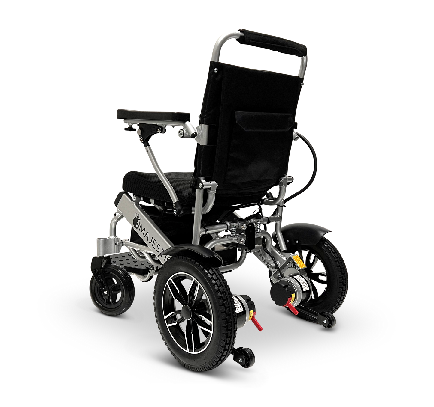 MAJESTIC IQ-8000 Remote Controlled Lightweight Electric Wheelchair Silver Standard