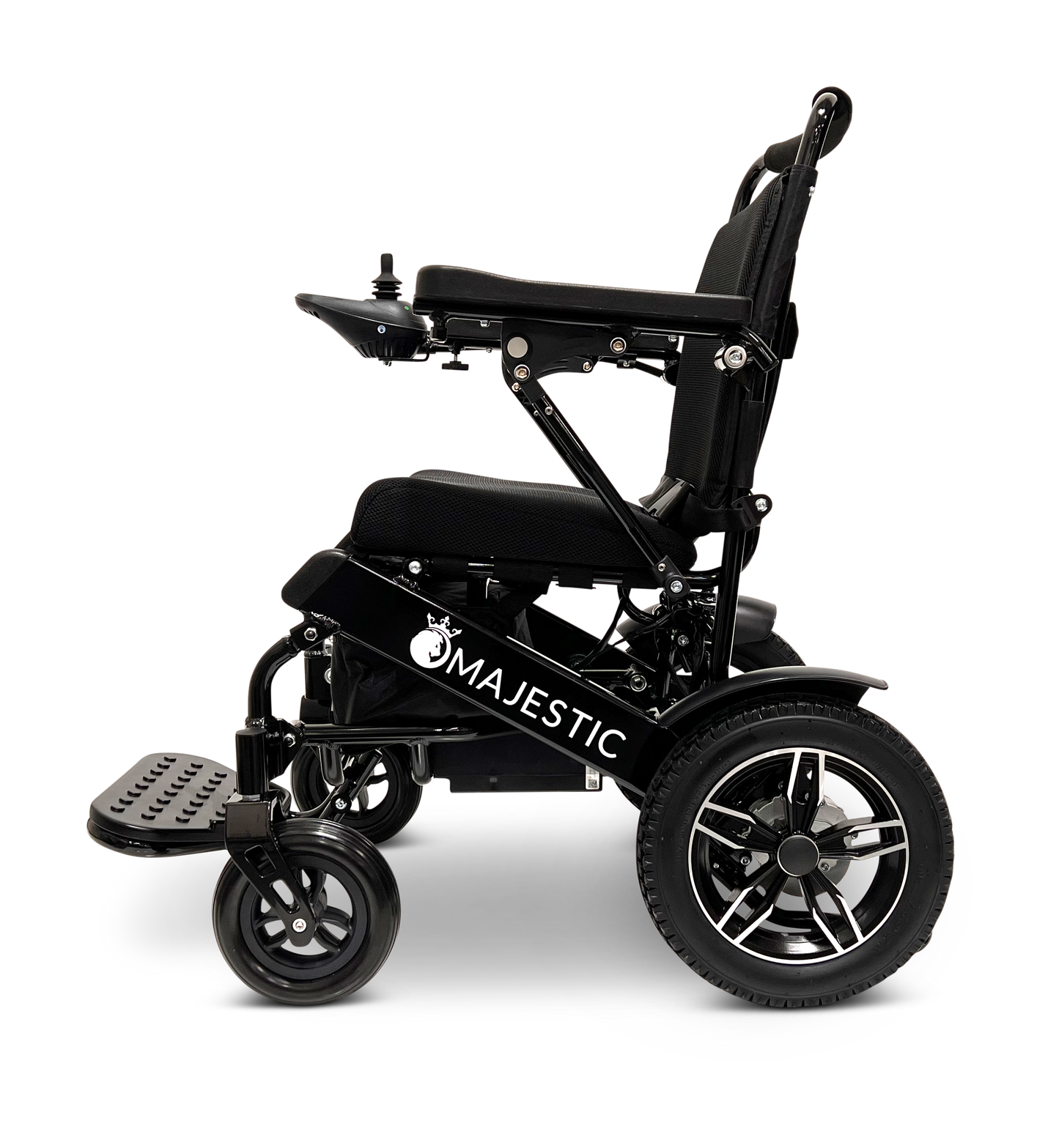 MAJESTIC IQ-8000 Remote Controlled Lightweight Electric Wheelchair Black Standard