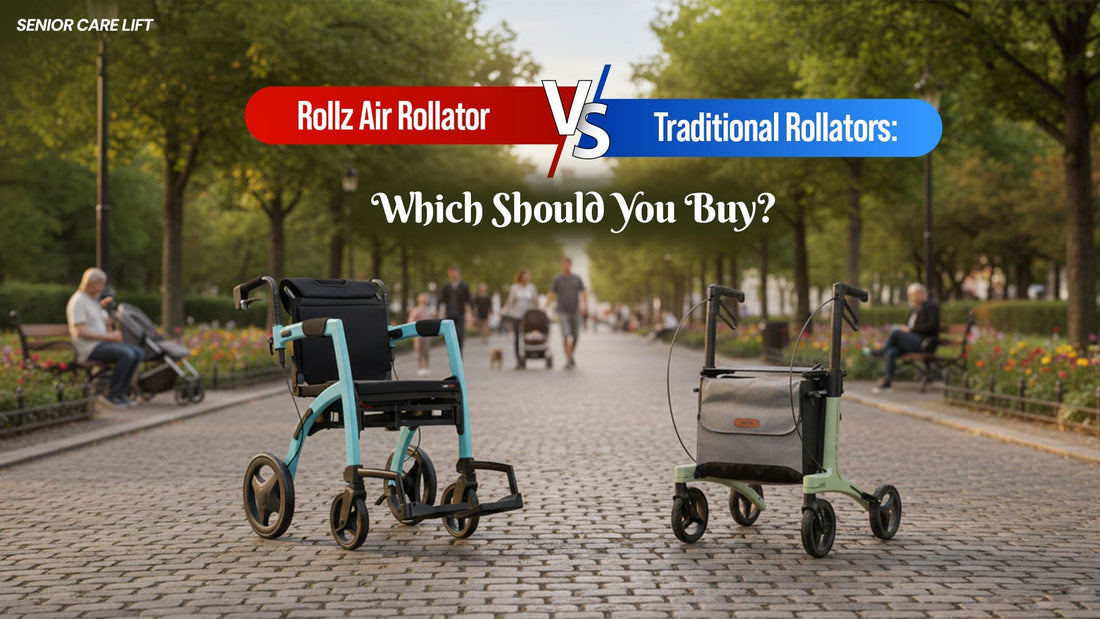 Rollz Air Rollator vs Traditional Rollators: Which Should You Buy?