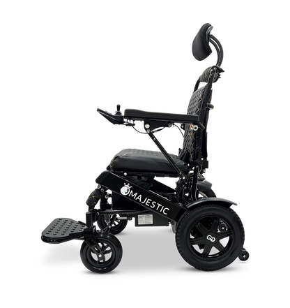 MAJESTIC IQ-9000 Auto Recline Remote Controlled Electric Wheelchair Black Black