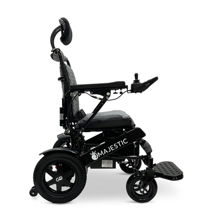 MAJESTIC IQ-9000 Auto Recline Remote Controlled Electric Wheelchair Black Gray