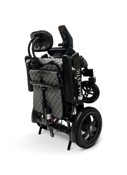 MAJESTIC IQ-9000 Auto Recline Remote Controlled Electric Wheelchair Black Gray