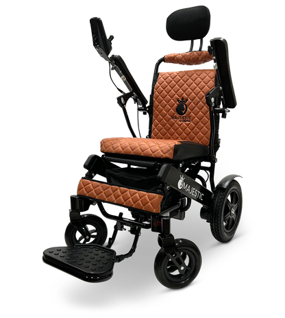 MAJESTIC IQ-9000 Auto Recline Remote Controlled Electric Wheelchair Black Taba