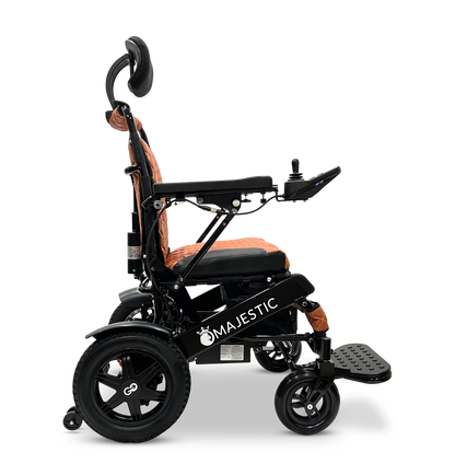 MAJESTIC IQ-9000 Auto Recline Remote Controlled Electric Wheelchair Black Taba