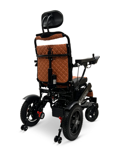 MAJESTIC IQ-9000 Auto Recline Remote Controlled Electric Wheelchair Black Taba