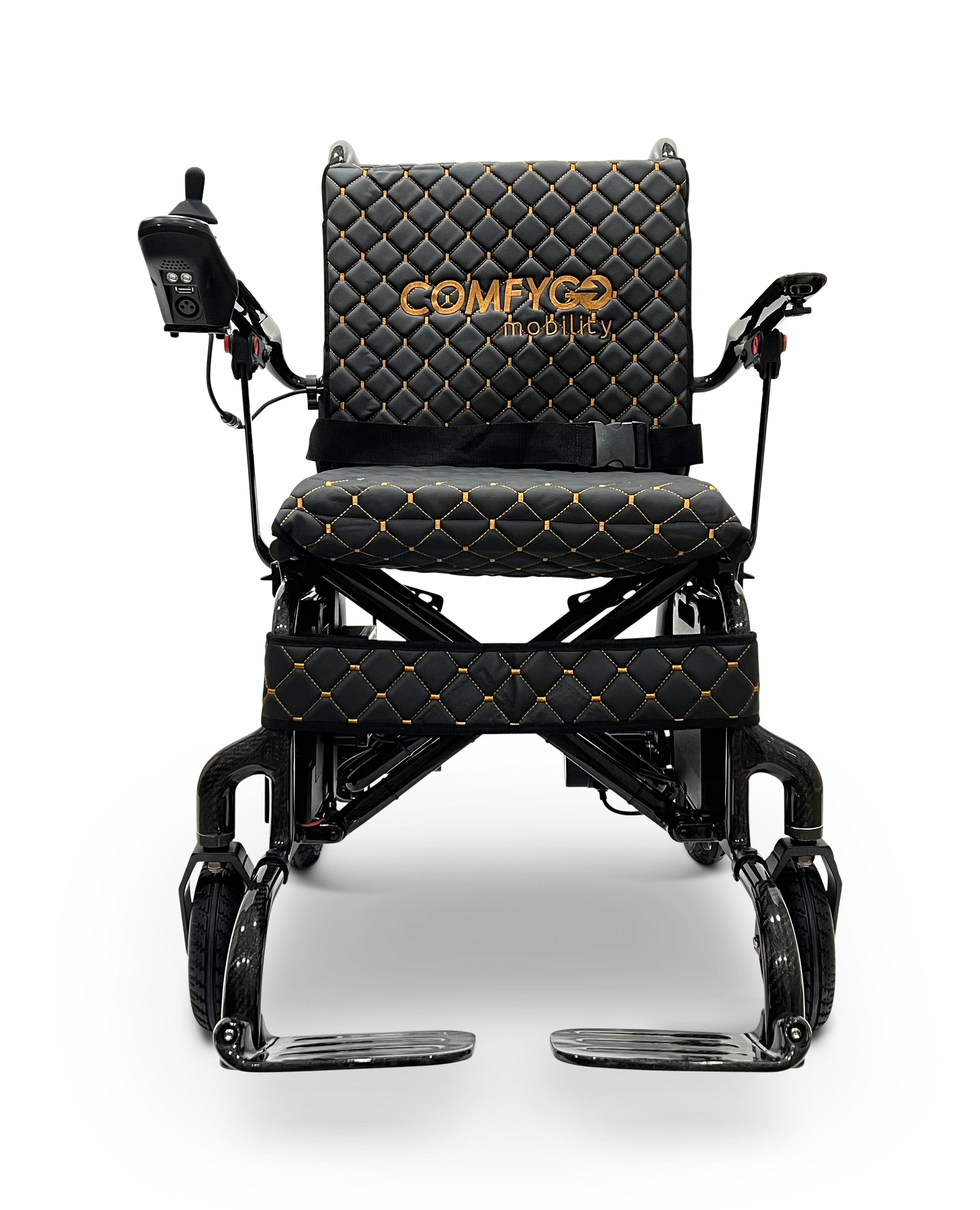 Phoenix Carbon Fiber Electric Wheelchair Black