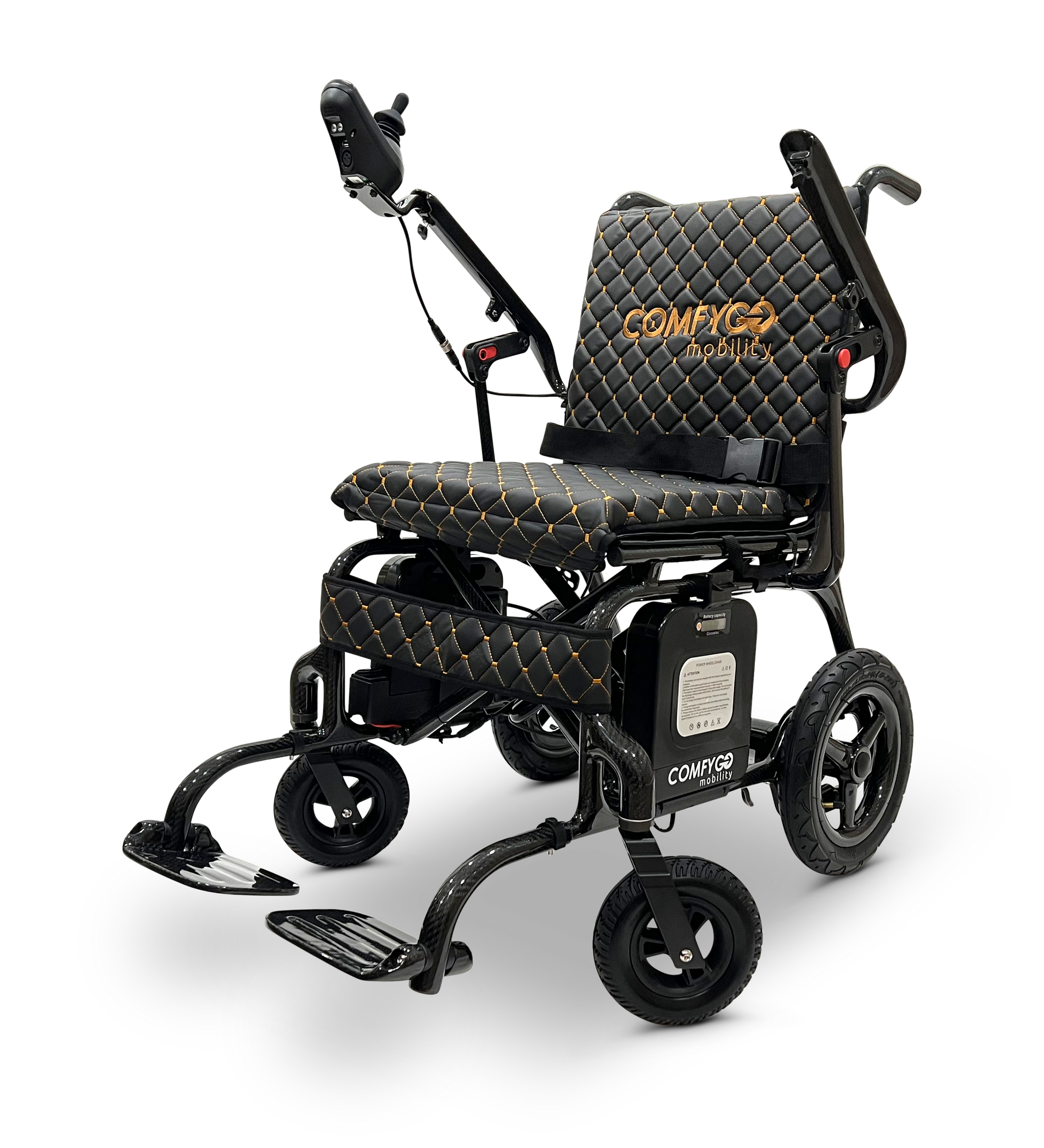 Phoenix Carbon Fiber Electric Wheelchair Black