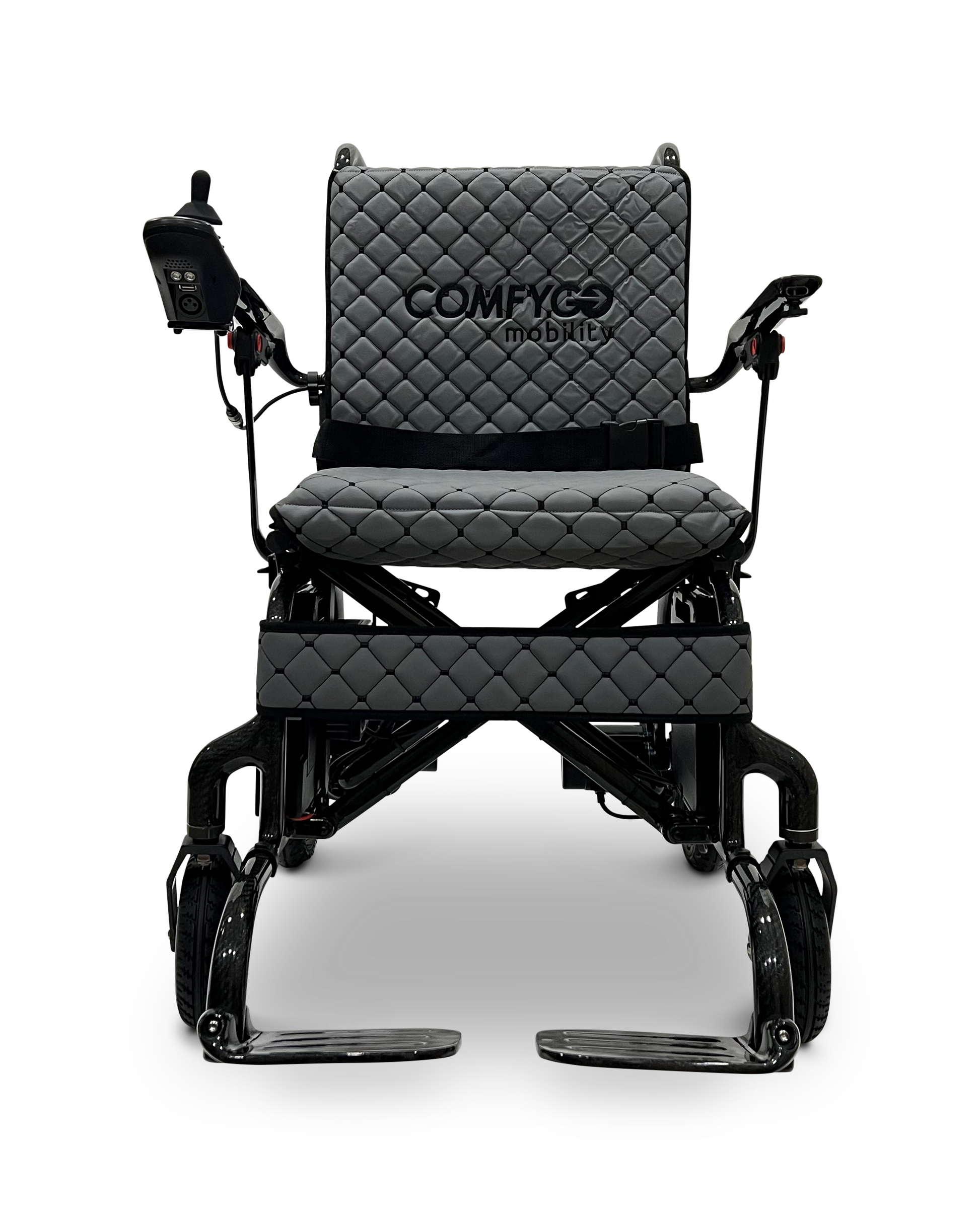 Phoenix Carbon Fiber Electric Wheelchair Gray