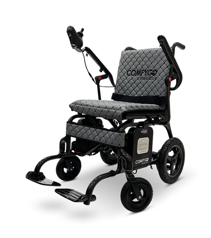 Phoenix Carbon Fiber Electric Wheelchair Gray