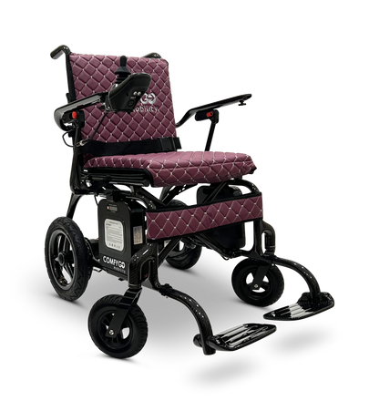 Phoenix Carbon Fiber Electric Wheelchair Purple