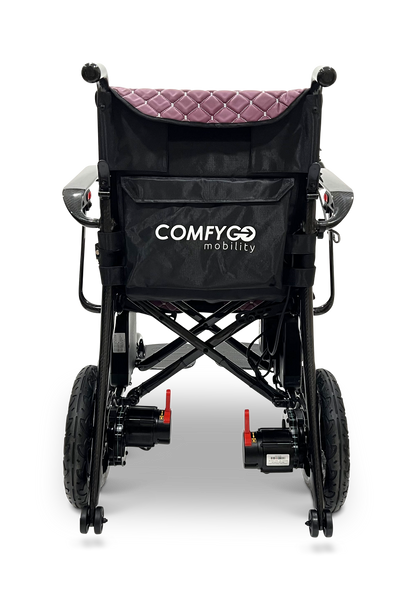 Phoenix Carbon Fiber Electric Wheelchair Purple