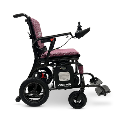 Phoenix Carbon Fiber Electric Wheelchair Purple