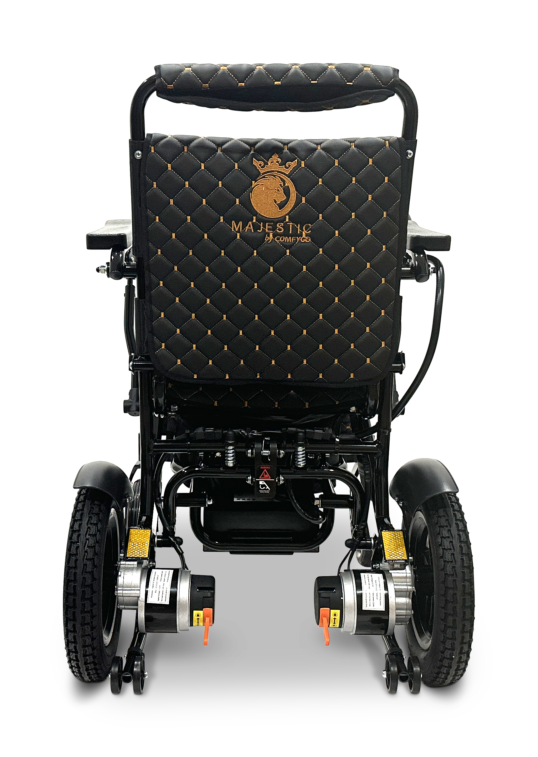 MAJESTIC IQ-8000 Remote Controlled Lightweight Electric Wheelchair Black Black