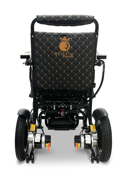 MAJESTIC IQ-8000 Remote Controlled Lightweight Electric Wheelchair Black Black