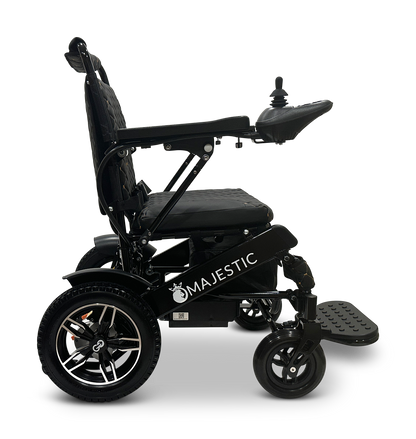 MAJESTIC IQ-8000 Remote Controlled Lightweight Electric Wheelchair Black Black