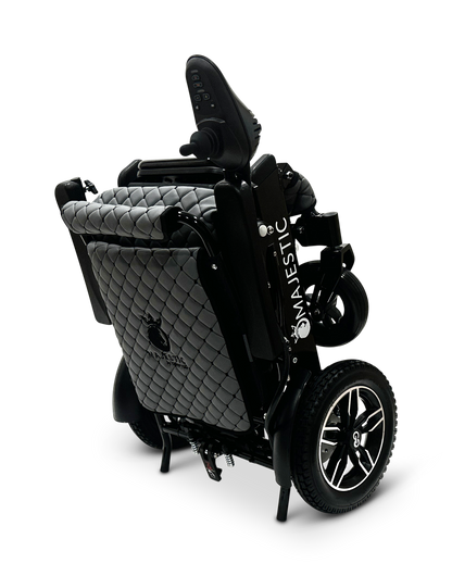 MAJESTIC IQ-8000 Remote Controlled Lightweight Electric Wheelchair Black Gray